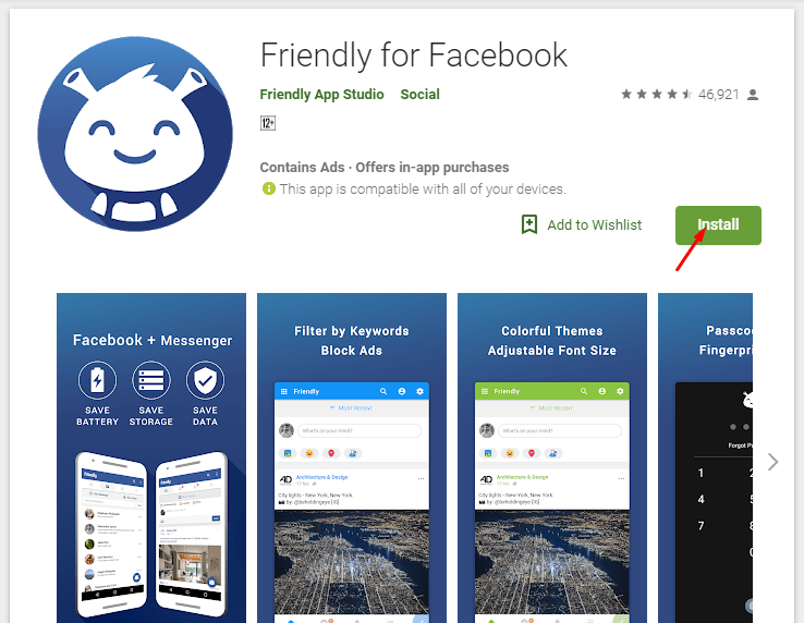 friendly for facebook ios download