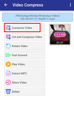 compress video