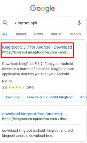 download king root