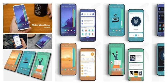  MaterializedHome for KLWP