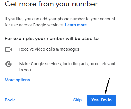 Get access to your number for apple id