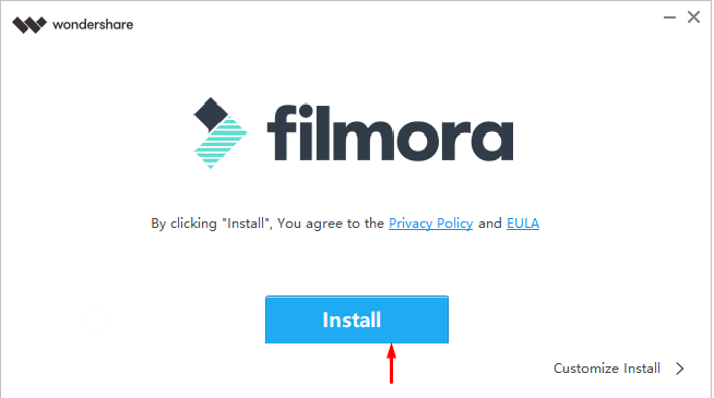 Filmora Converter for video to mp3