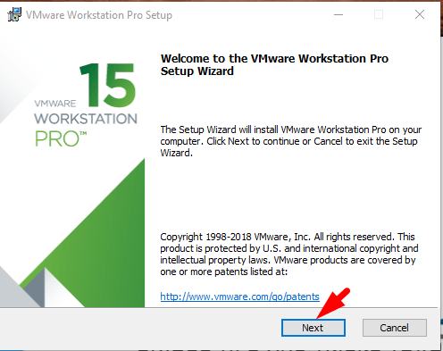 how to install wmware on windows