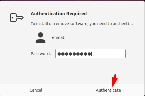 Ubuntu Authenticate