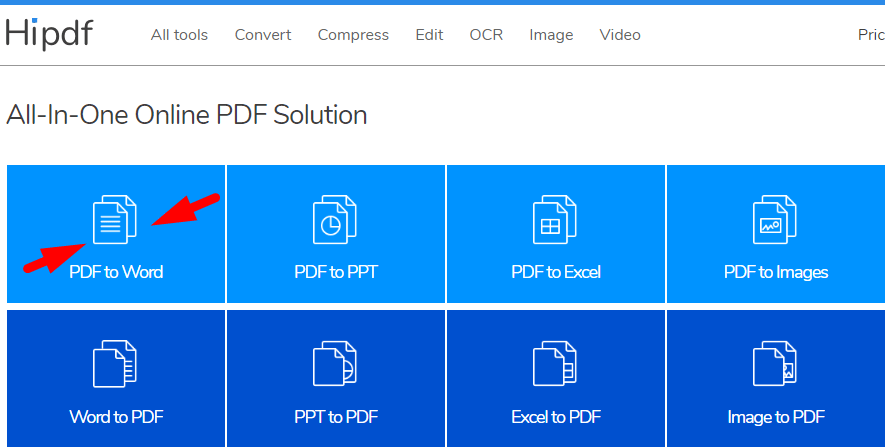 Convert PDF to Word