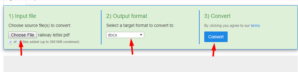 FreeFileConverter Usage