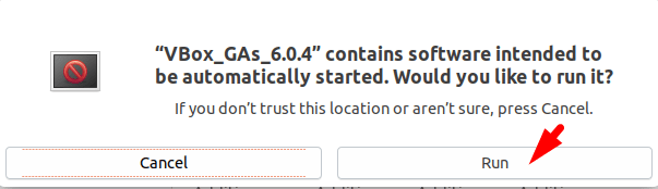 Run Virtualbox on ubuntu
