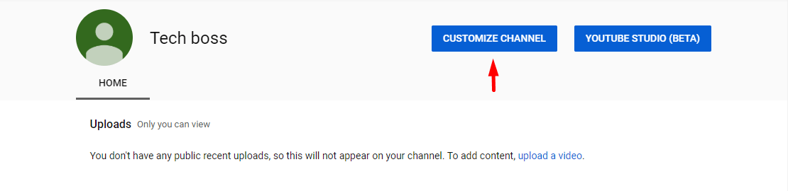 Customize Channel