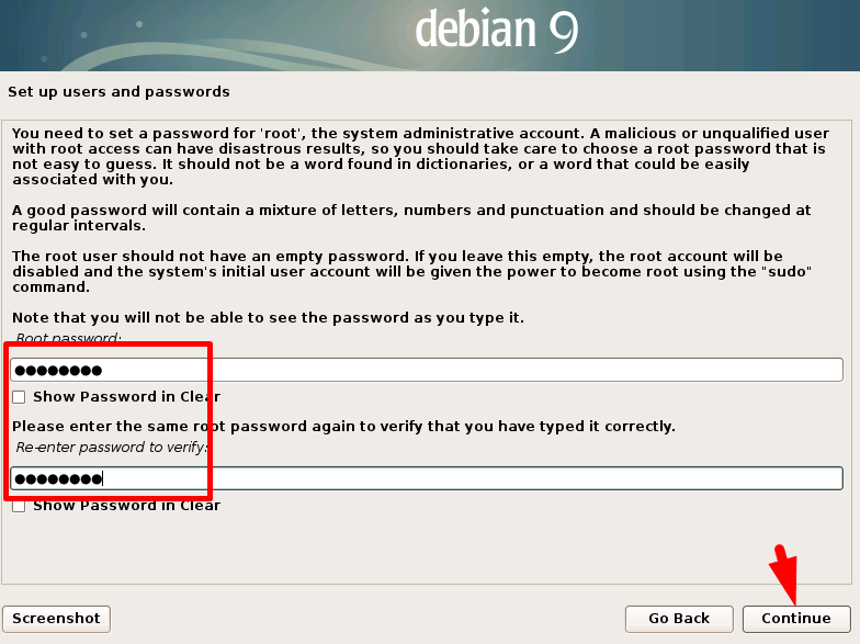 how to install debian 9 on vmware workstation on windows