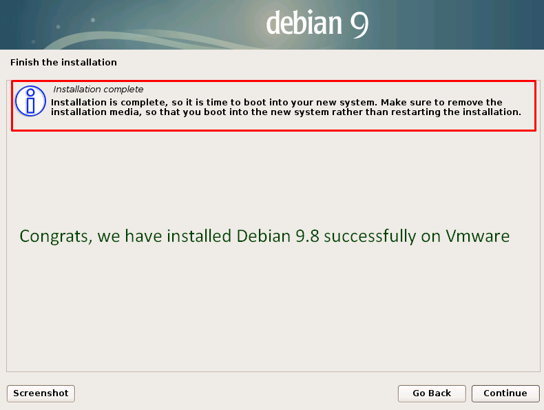 How to Install Debian 9 on VMware Workstation on Windows