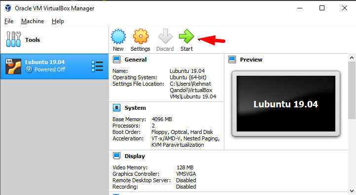 Install Lubuntu on Virtualbox
