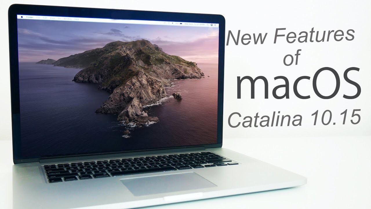 MacOS catalina 10.15 Features