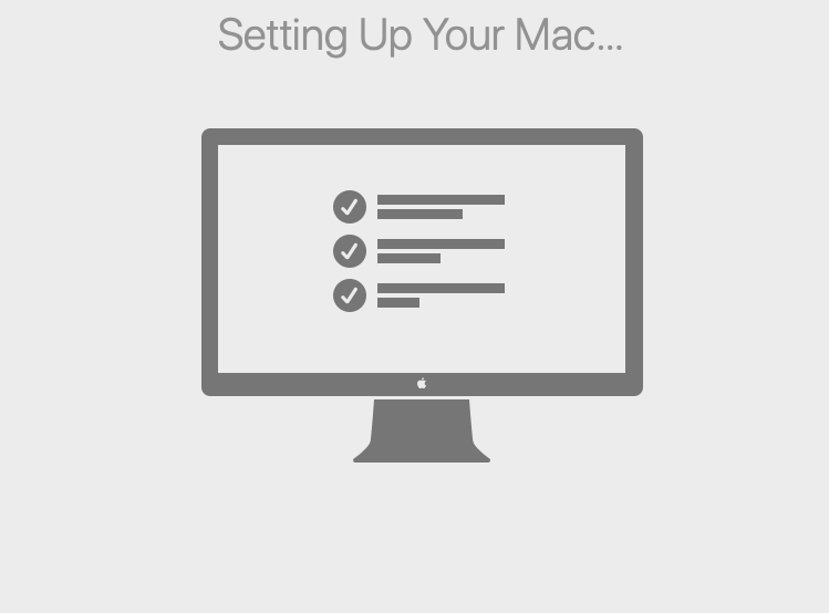 Setting up your Mac