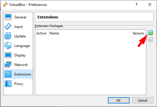 Add Virtualbx extension pack