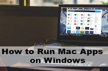 How to run Mac apps on windows 10 PC