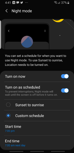 How to Enable Android 10 Dark Mode Theme