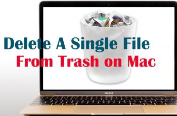 How to Delete A Single File from Trash on Mac