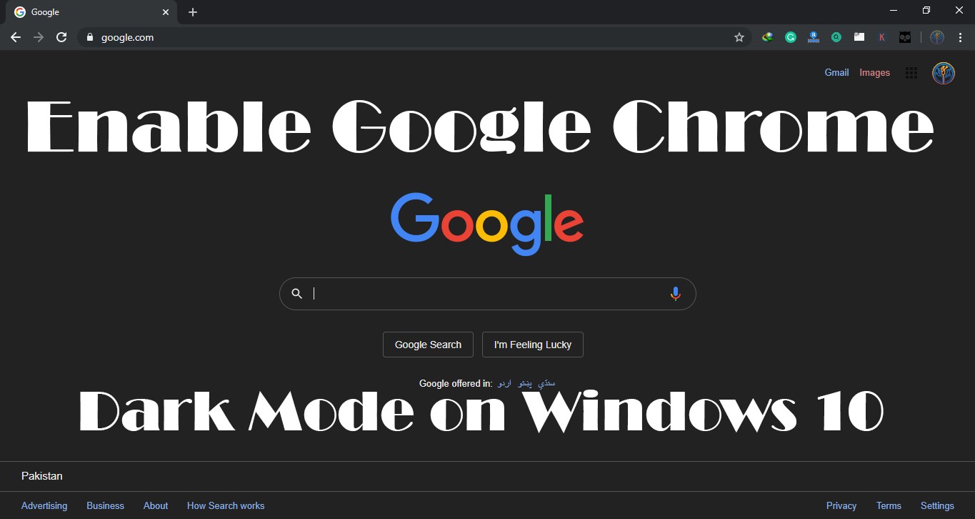 How To Enable Google Chrome Dark Mode On Windows 10   How To Enable Google Chrome Dark Mode On Windows 10 