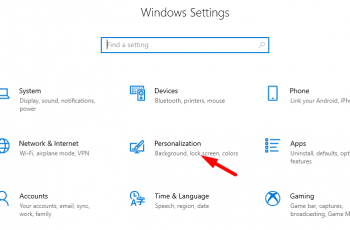 Windows 10 Settings