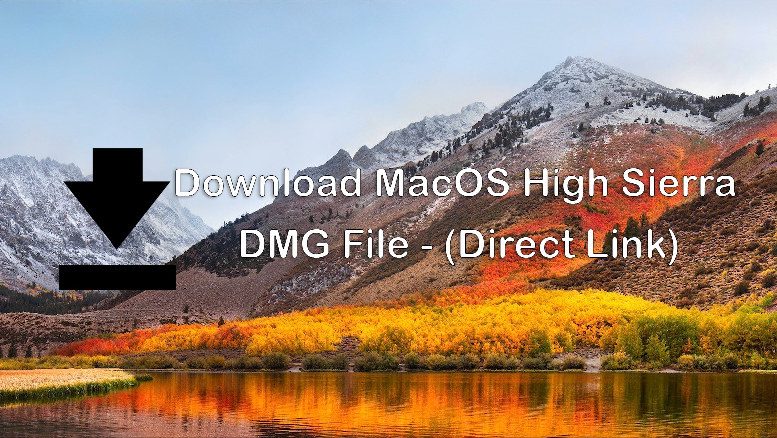 macos high sierra 10.13.0 download