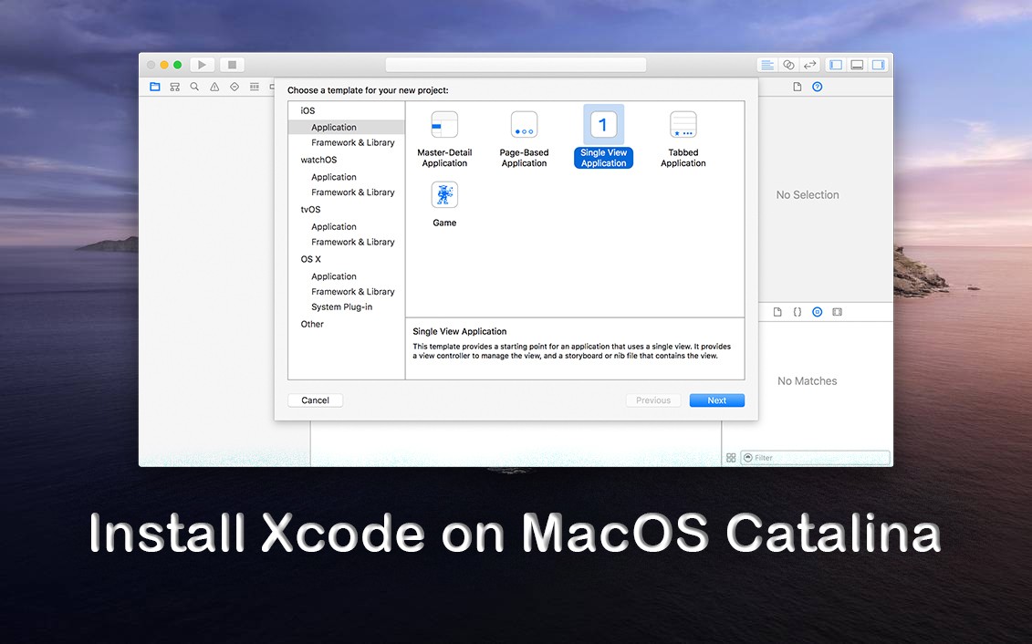 How to install xcode on catalina