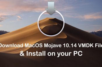 Download MacOS Mojave 10.14 VMDK File & Install on your PC