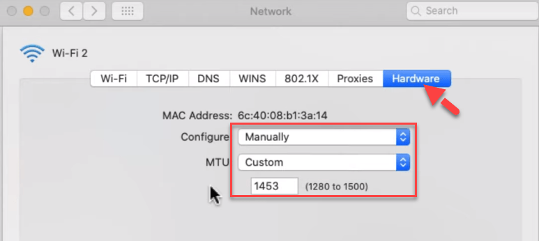 Problem Wifi MacOS Catalina