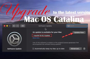 How to Upgrade Mac OS Catalina to the Latest Version?