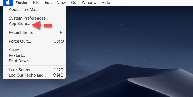 Download MacOS Catalina from App Store