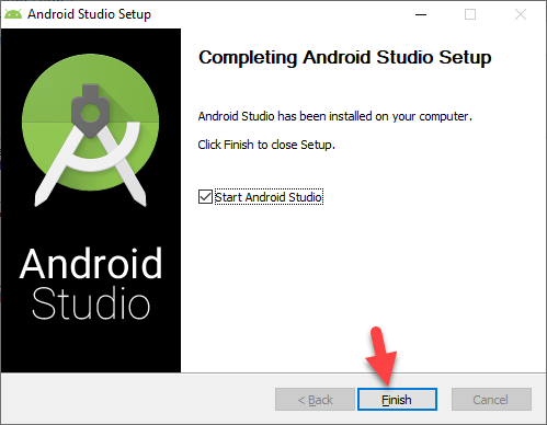 Android Studio Installed on Windows