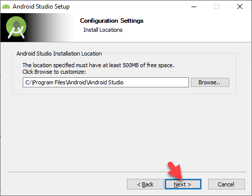 Configuration Locations Settings