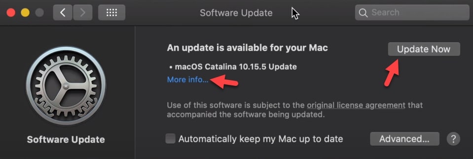 How to Update to macOS Catalina 10.15.5 on VMware
