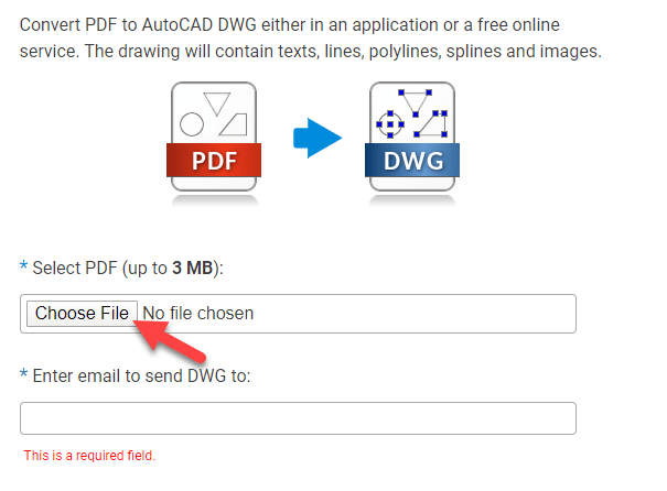How to Convert PDF to DWG AutoCAD