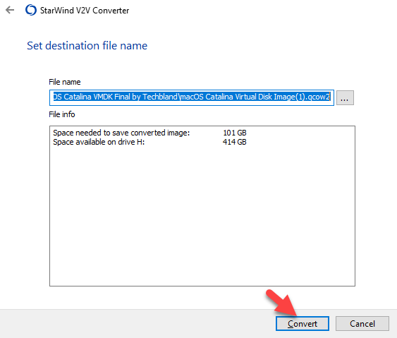 Convert VMDK to QCOW2 Format