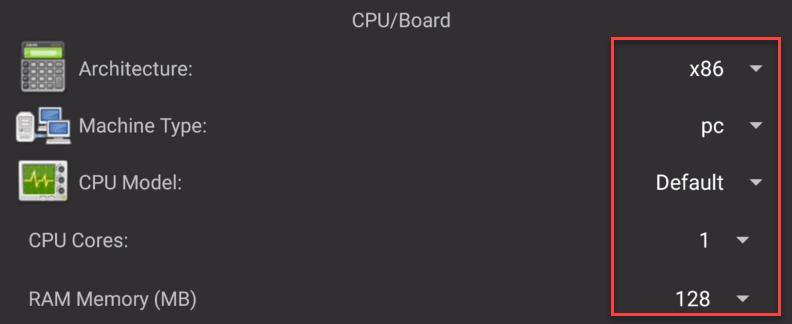 Customize Kali Linux CPU