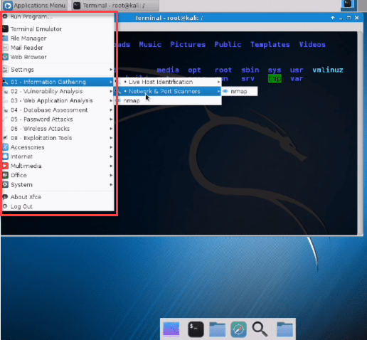 Kali Linux Applications