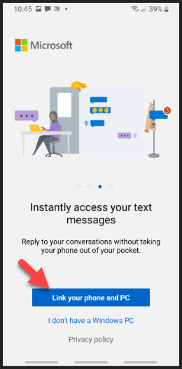 Link your Phone and PC