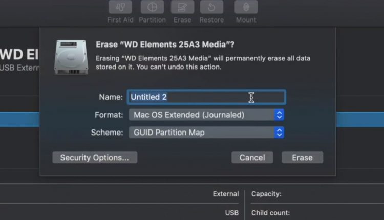 How to Format External Hard Drive on a Mac