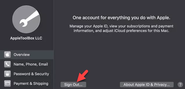Sign Out iCloud Before Reset