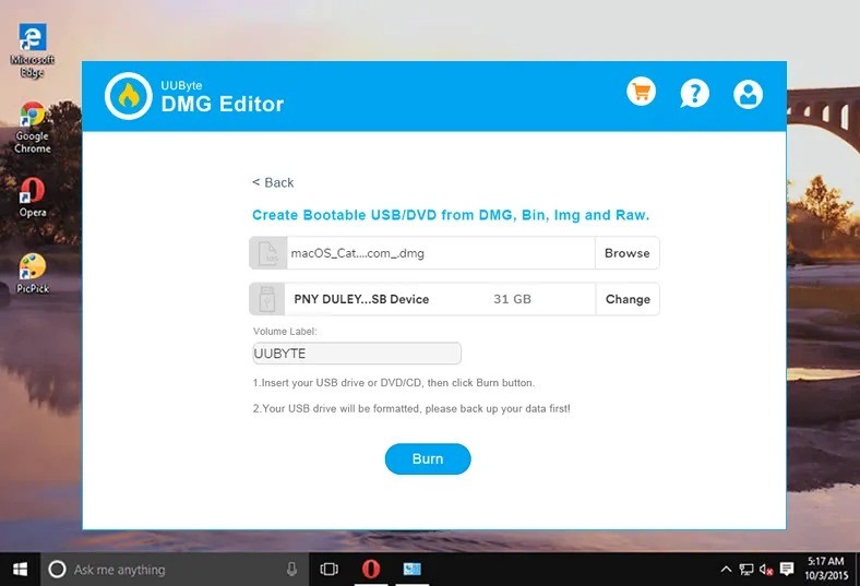 Create macOS Big Sur Bootable USB Using UUByte DMG Editor