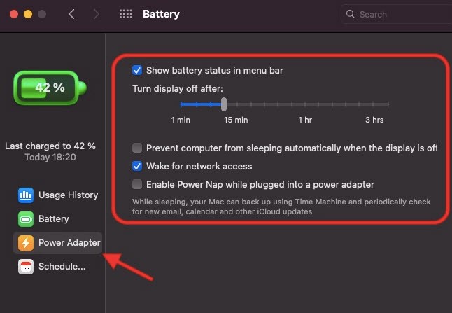 macos big sur battery icon