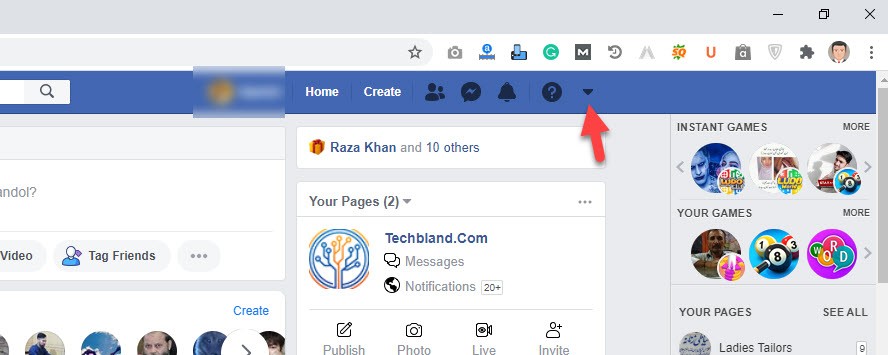 Facebook Account Settings