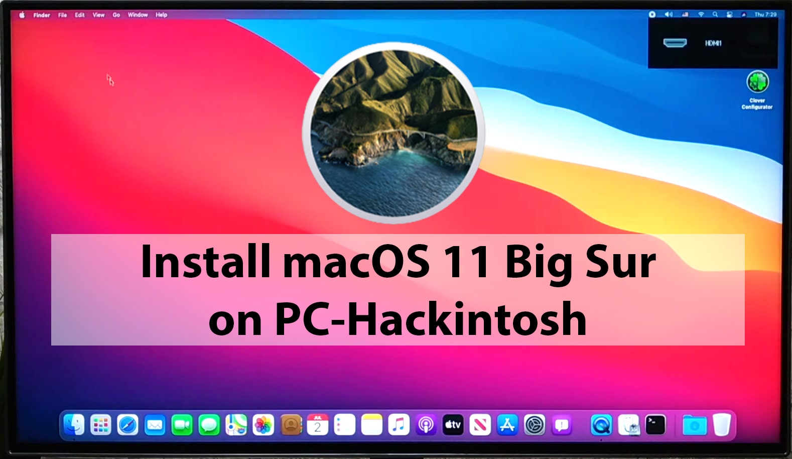 How to Install macOS 11 Big Sur on PC-Hackintosh