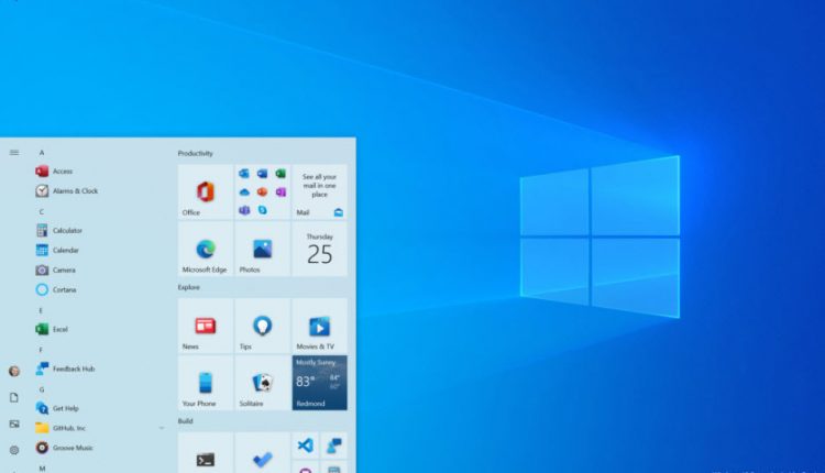 How to Get new start menu in Windows 10