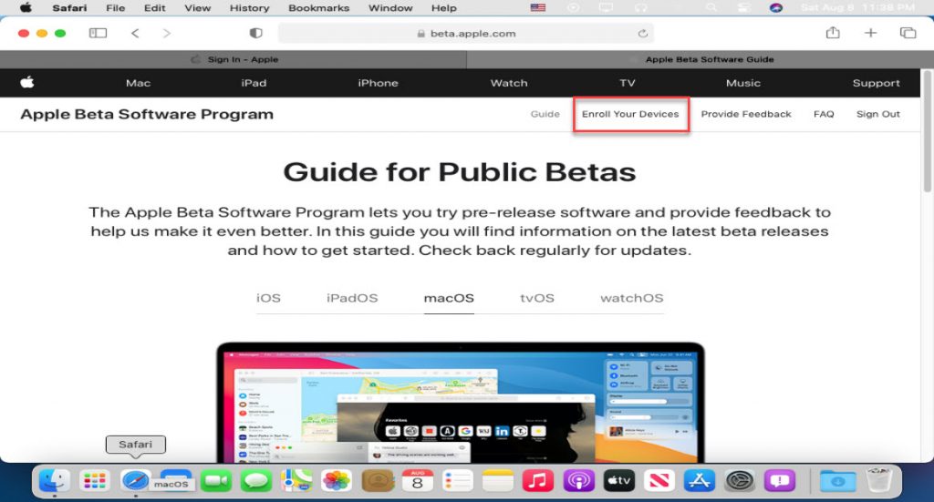 How to Download and Install macOS Big Sur Public Beta