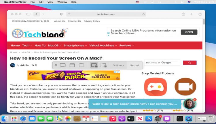How to Record your Screen on a Mac