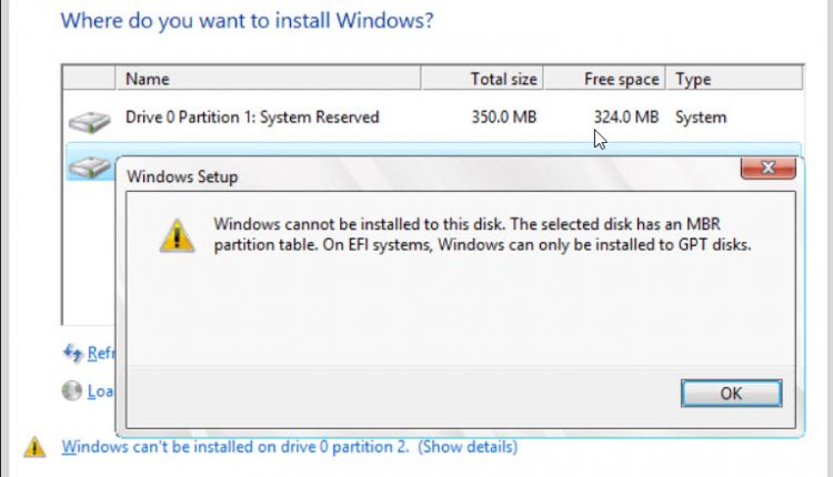 Convert MBR To GPT Without Losing Data During Windows 10 Installation?