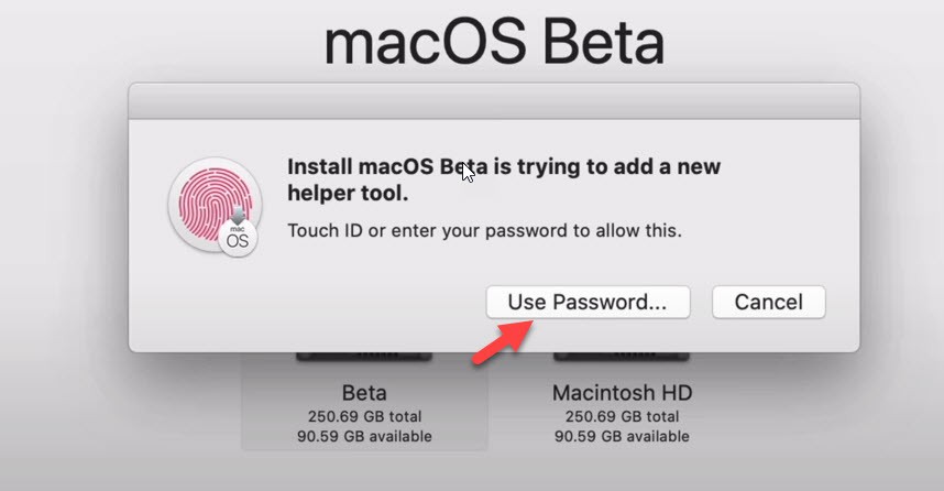 how to install macos big sur on seperate apfs colume