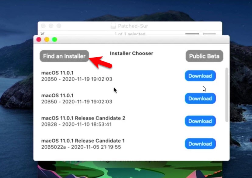 install big sur on unsupported mac with patched sur