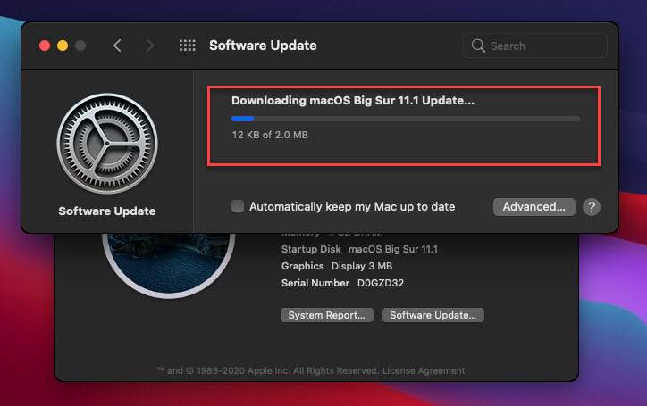 Download macOS Big Sur 11.1 Version